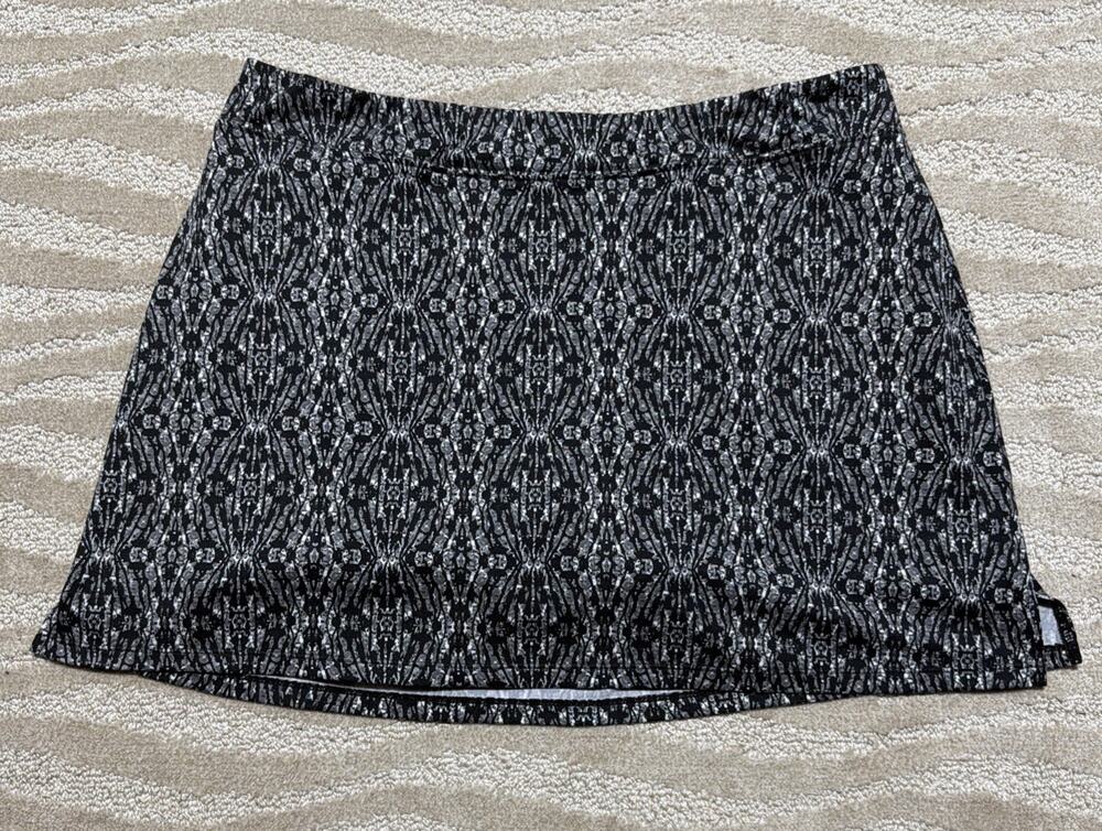 Tranquility by Colorado Clothing Women Gray Black With Active Skort With Size XL